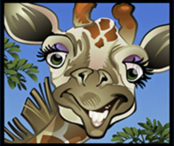 Mega Moolah slot review - Giraffe symbol